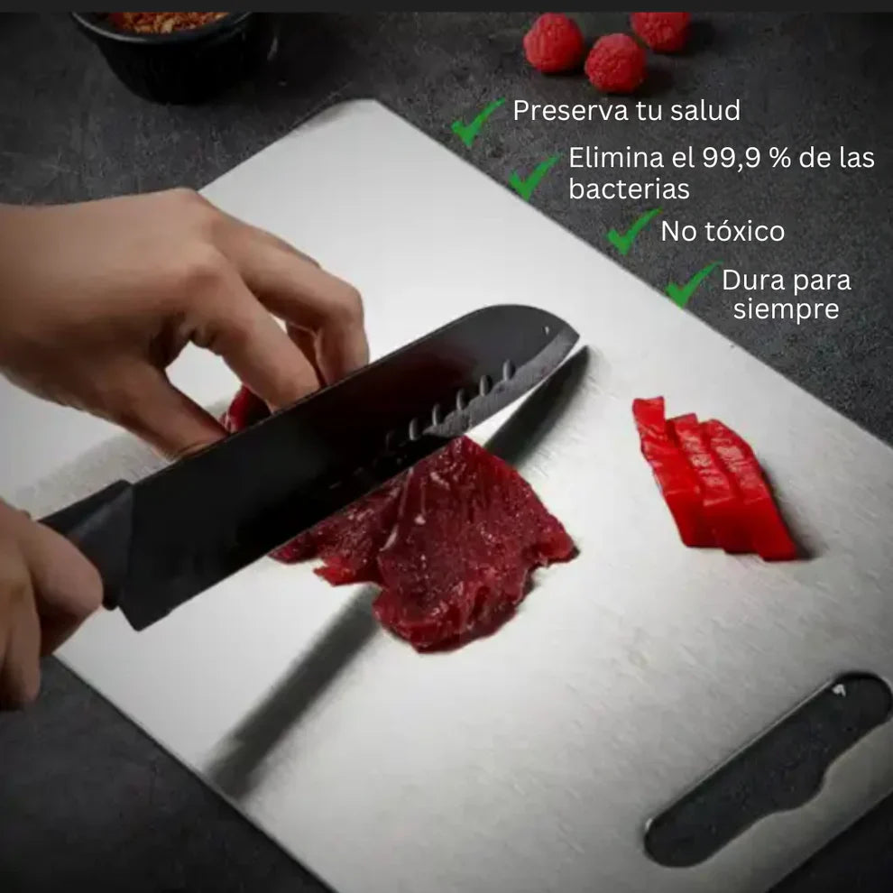 TitanWare: Tabla para Picar en Acero Inoxidable+ENVIO GRATIS